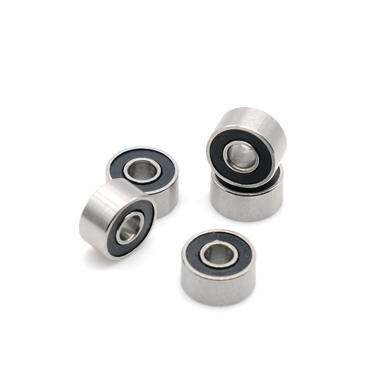 Roulements rigides à billes Lot de 10 roulements à billes à gorge profonde en acier inoxydable S693RS 3 x 8 x 4 mm ABEC-7 693-2RS S693-2RS S6932RS RS