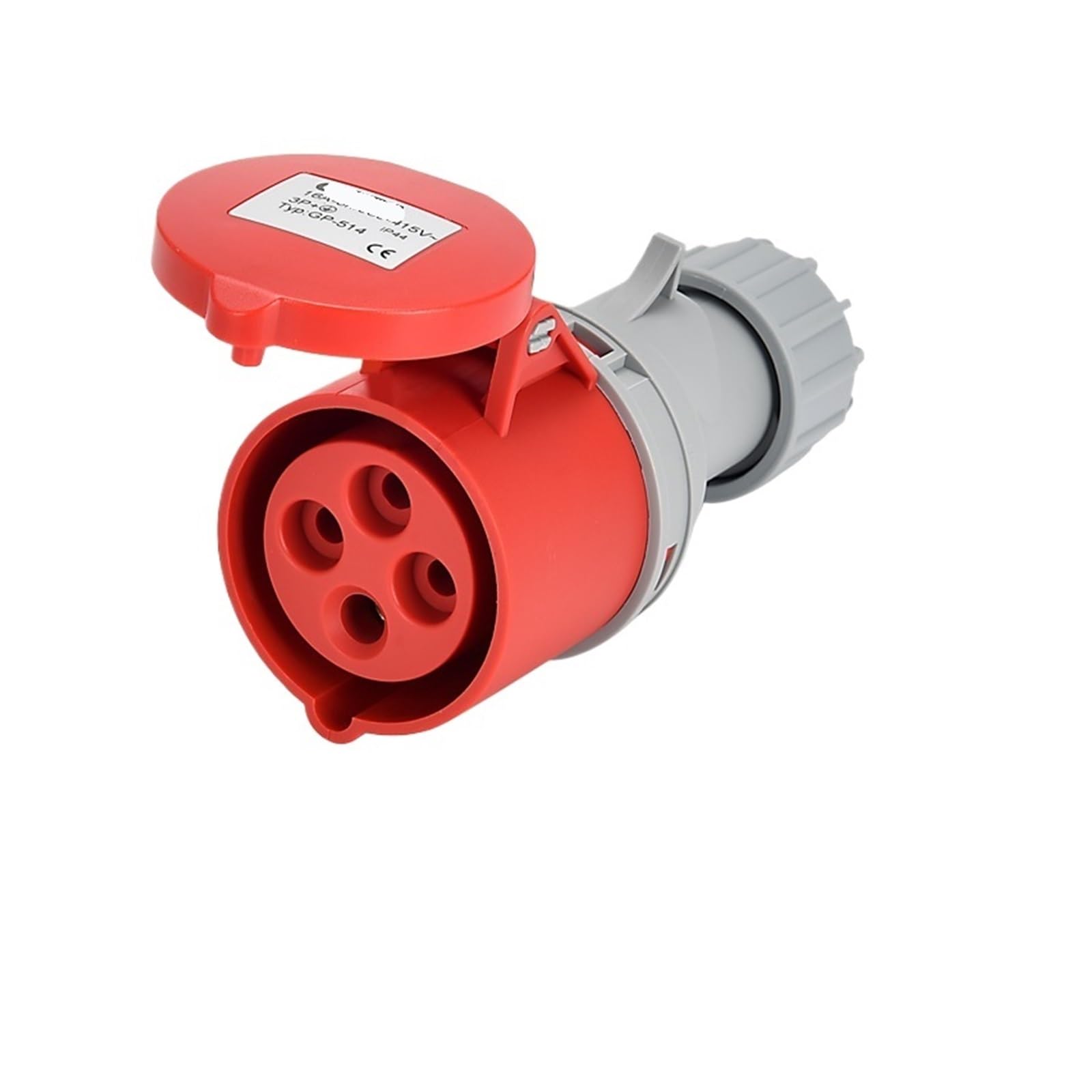 Connecteur triphasé 4P5 trou 16A 32A évite les pannes électriques IP44
