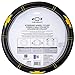 Plasticolor 006693R01 Deluxe High Contrast Stitching Premium Steering Wheel Cover Compatible with Chevrolet for Cars, Trucks & SUV