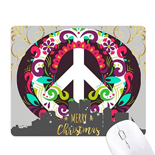 Tapis de souris anti-guerre caoutchouc fini le bureau qui glisse à Noël