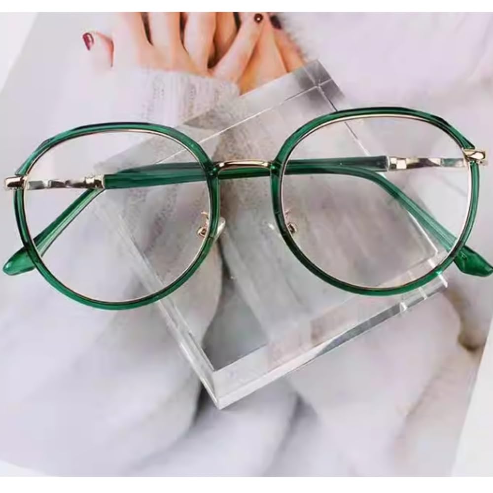 NILZA Gafas De Lectura Mujeres Gafas Presbicia Antifatiga Gafas De Ordenador HD Gafas Luz Azul Verde Gafas De Presbicia De Portátiles (Size : 3.0X)