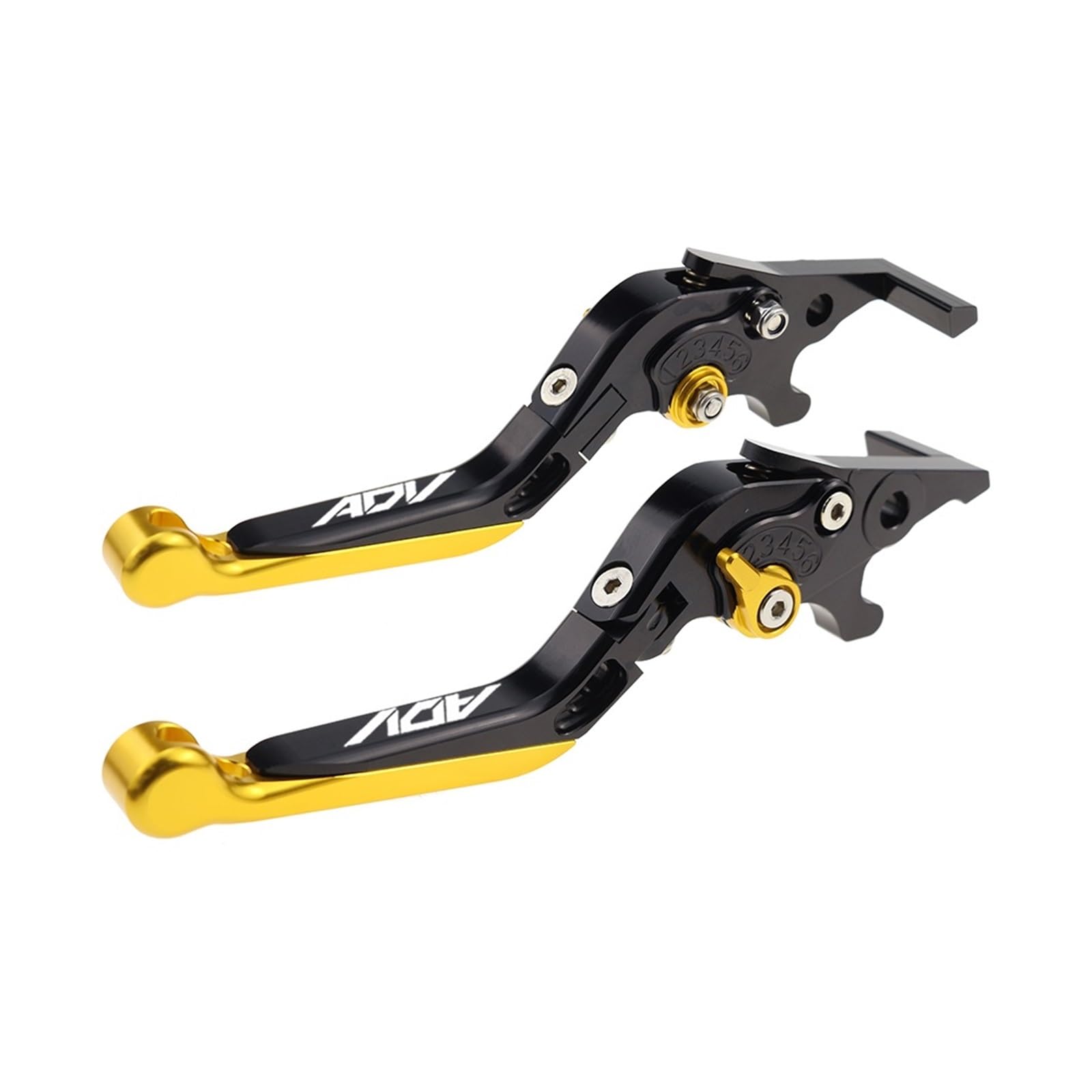 Yxbswbjd 06 Aluminum Alloy Folding Brake Lever For Adv350 Motorcycle Folding Extendable Brake Clutch Levers(06)