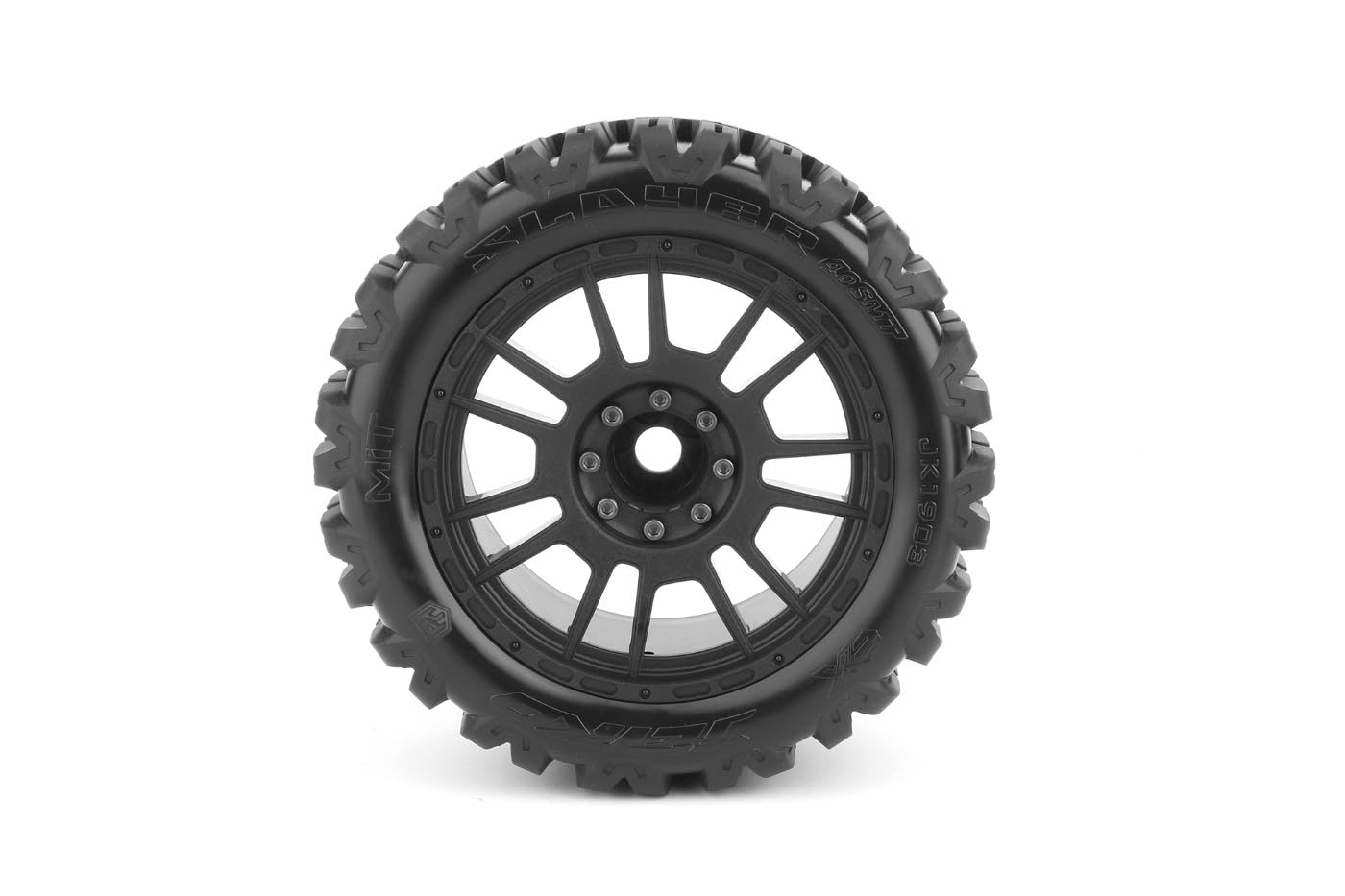 4 Pneumatici Powerhobby 1/8 MT 3.8 Super Sonic Belted Per Traxxas E-Revo