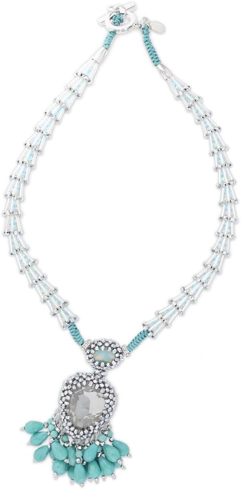 □美品□ H 美品 ABISTE アビステ ネックレス ラインストーン 花 
