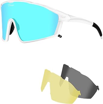 Feoie Cycling Glasses Polarized Sports 
