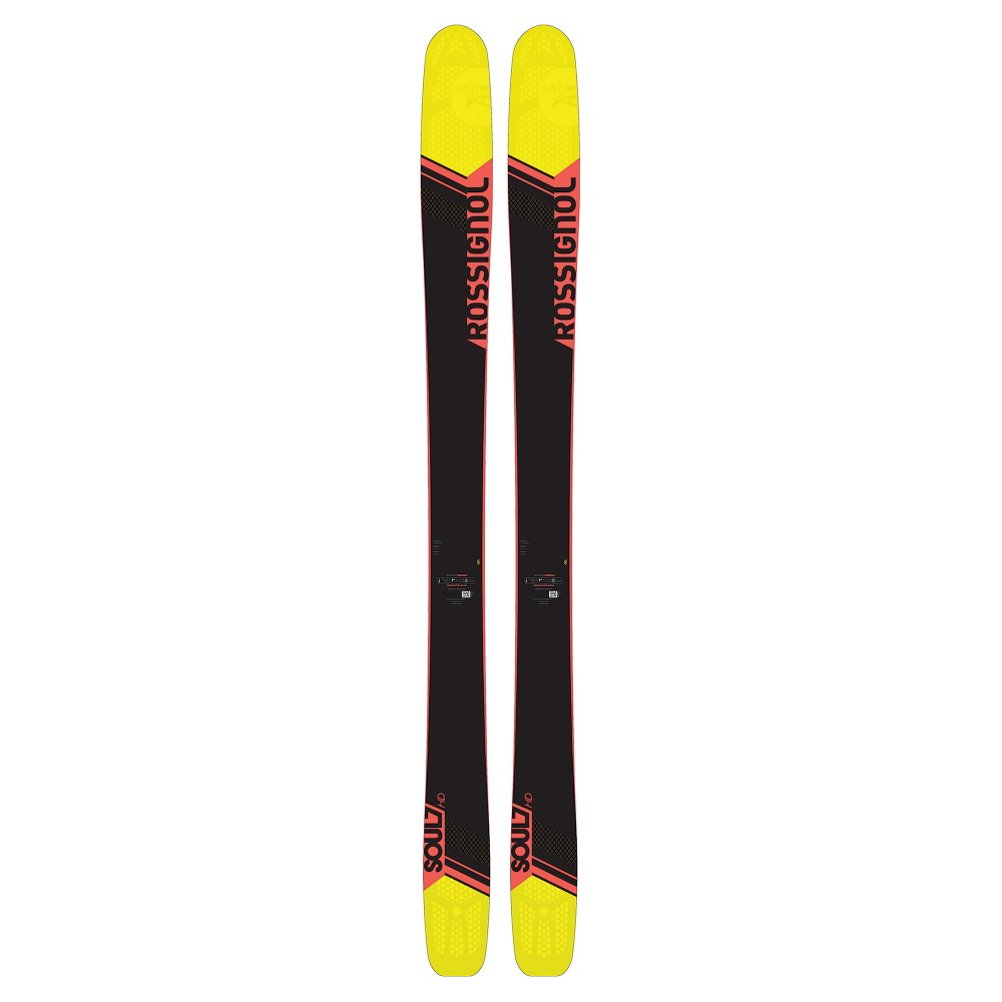 ROSSIGNOL Uomo Freeride Sci Soul 7 HD 180 2017 Ski, Unisex, Nero/Giallo, 180