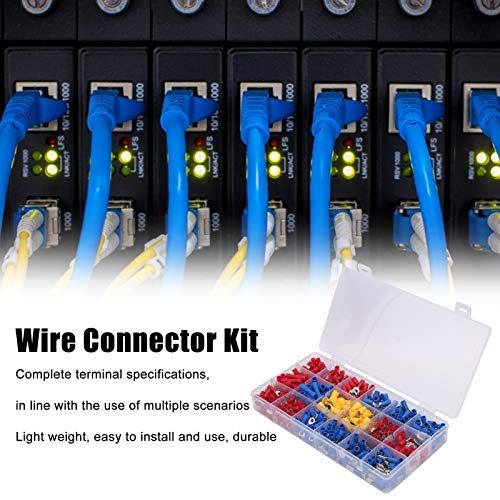 Kit de conector de fio, Kit de terminal de crimpagem de 520 unidades para uso profissional para a in