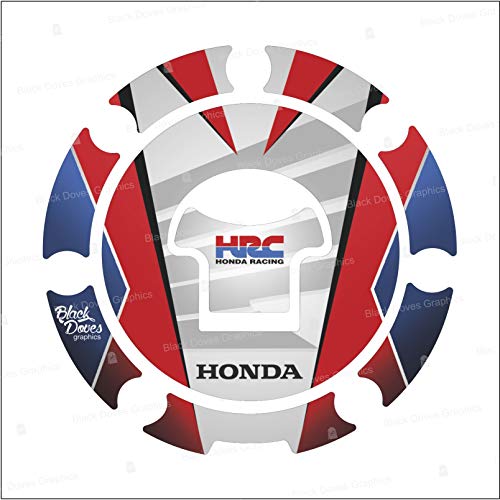 Protección Adhesivo Resina Compatible para Tapa del DEPÓSITO Moto Honda with 7...