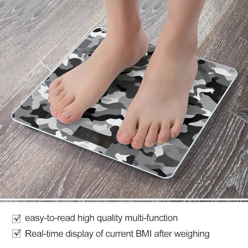 Báscula digital inteligente para baño con pantalla grande miniatura 5