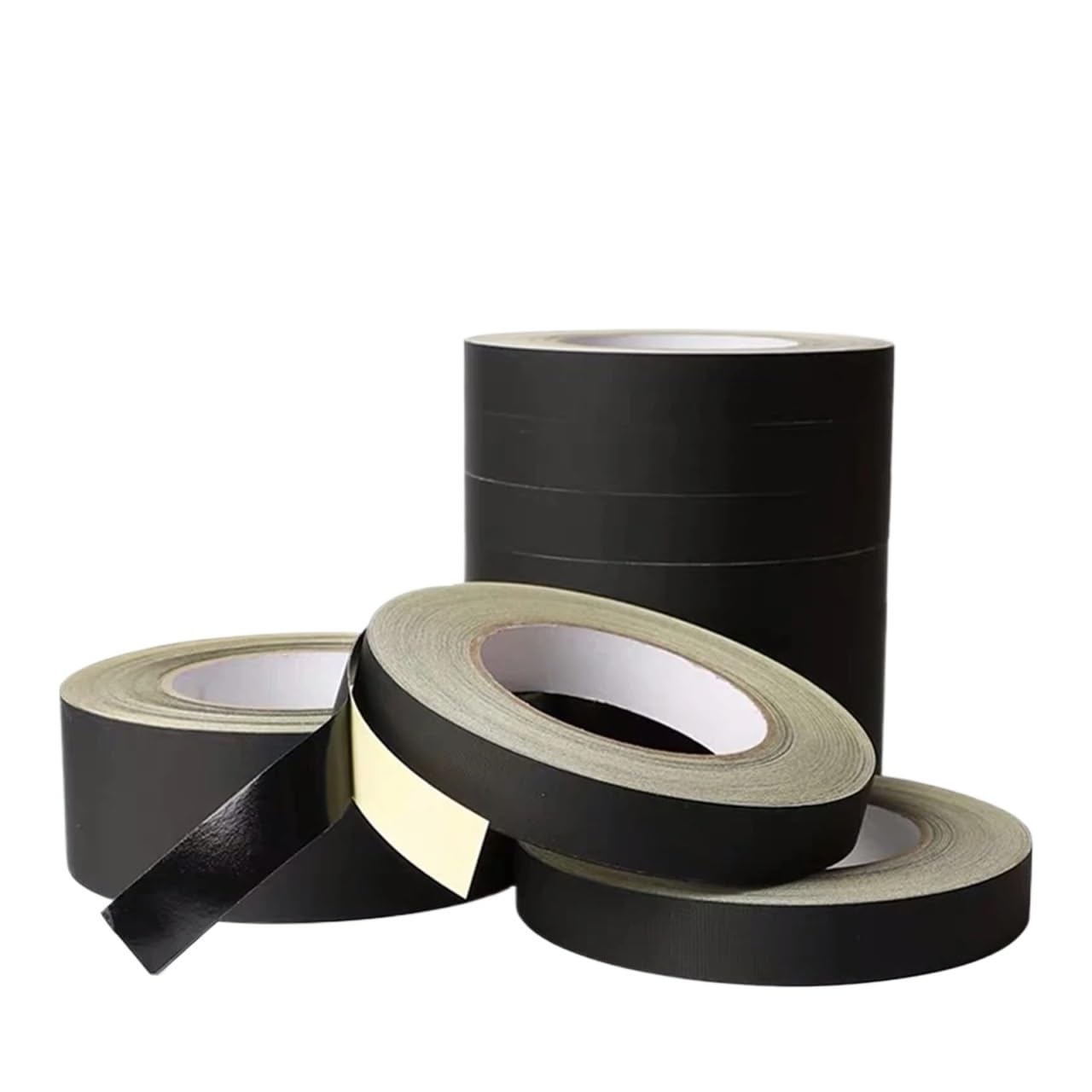 Nastro Adesivo Trasparente Nastro adesivo in tessuto di acetato isolato nero for notebook, telefono e tablet, nastro isolante ad alta temperatura, 30 m(30mm)