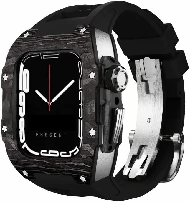 Kit de bracelet de montre Rm caoutchouc fluoré iWatch 7 45 mm