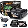 CREATIVE XP Night Vision Goggles – GlassCondor Pro – Digital Military Binoculars w/Infrared Lens, Tactical Gear for…