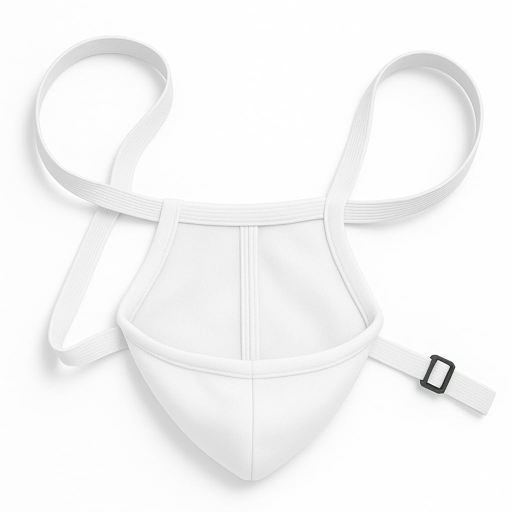 AT Surgical Scrotal Suspensory Support with Leg Straps Adjustable Elastic Waist Band, Stability and Protection, Ergonomic Design - Model 4105