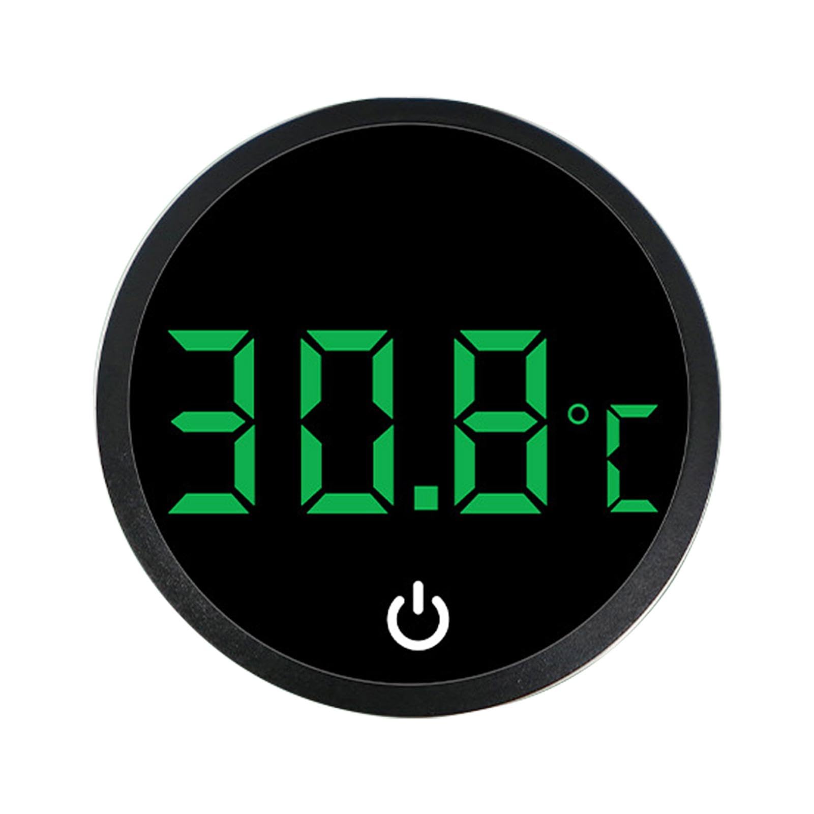 AUFY Termómetros digitales para acuario, termómetro para acuario con pantalla LED, termómetro preciso para acuario Skinders, accesorios para temperatura del acuario, termómetro para tanque para peces