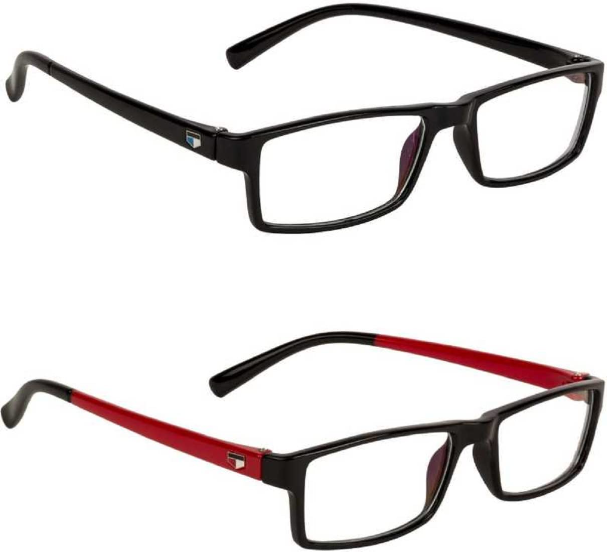 Unisex Rectangular Spectacle Sunglasses Combo (Free size)-image-8