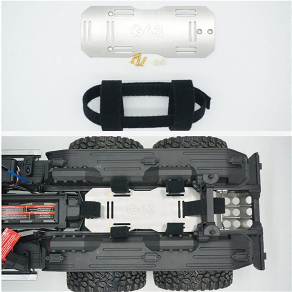 Secondary Battery Compartment for TRAXS RTX6 G63 6X6 RC Car Parts Accessories - (Color: Silver)