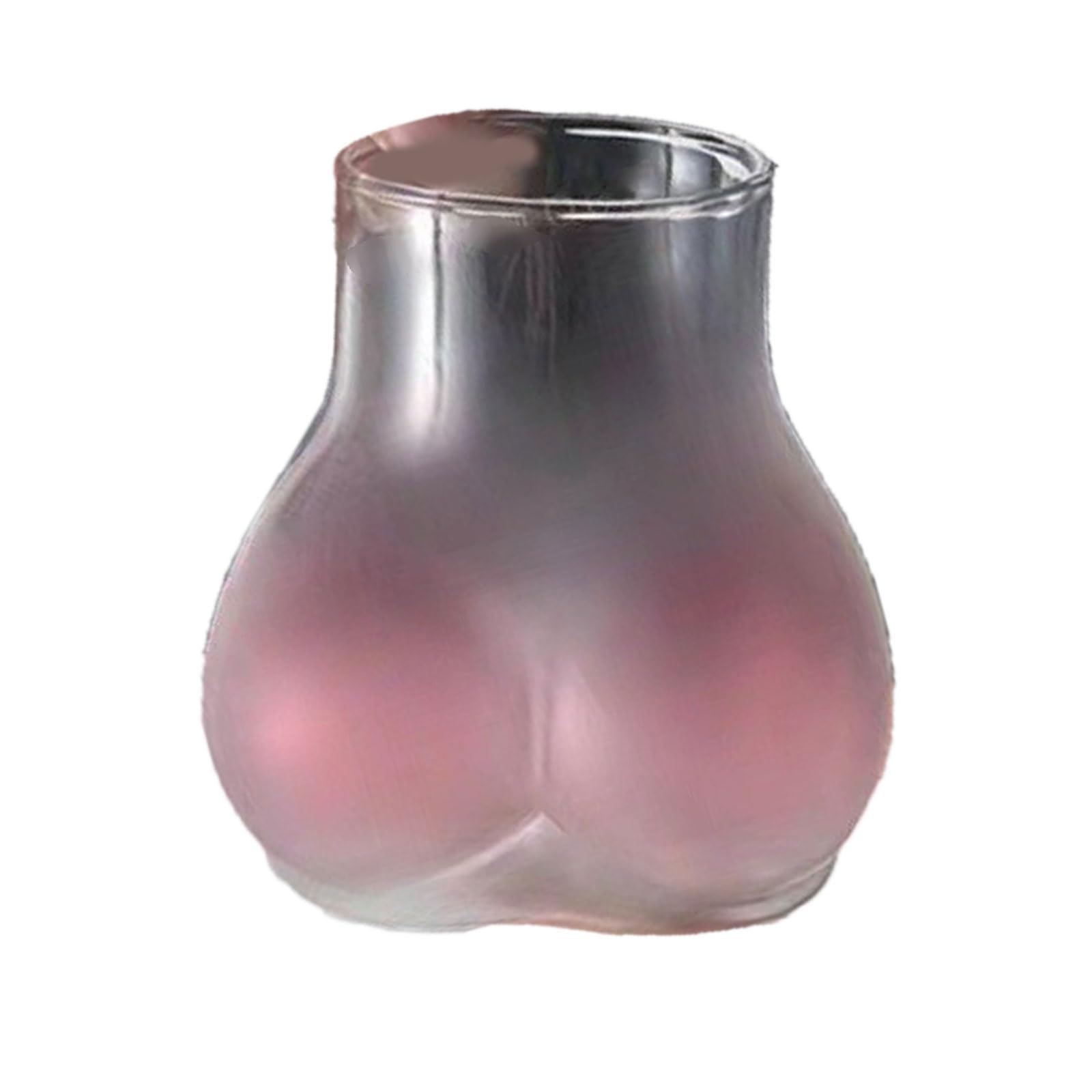 Nucelit And Lovely Butt Beverage Glass User Friendly and Easy to Use Glasses Buttocks Glass Cup for Modern Easy to Use Glasswares