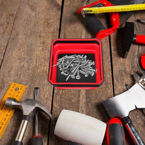 Recipiente magnético multiusos plegable para piezas pequeñas 7
