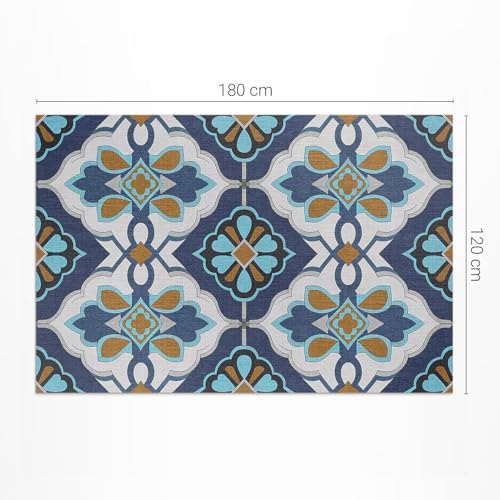 Tapis extérieur imperméable en PVC résistant à la décoloration pour balcon
