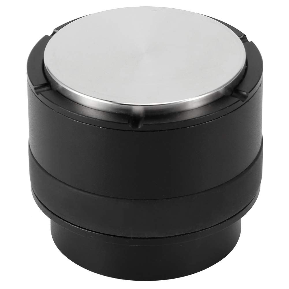 51 mm Edelstahl -Kaffee -Manipulations -Vertriebsabteiler -Tool, schwarzes Kaffeezubehör für Home Cafe Office, Lebensmittelqualitätsmaterial, einfach für bessere