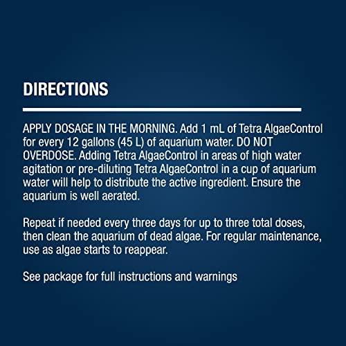 Image of Tetra Algae Control Liquid, 3.38 ounces, Controls Algae in Aquariums