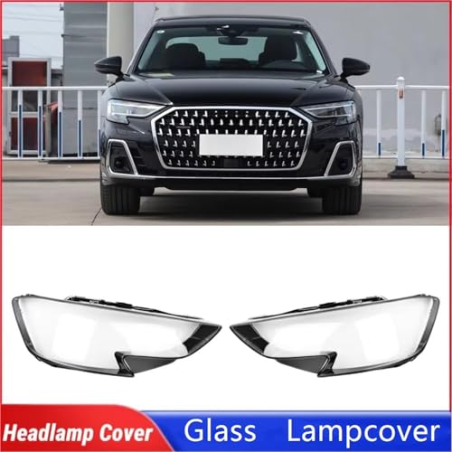 Verre phare avant Audi A8 cache de remplacement premium