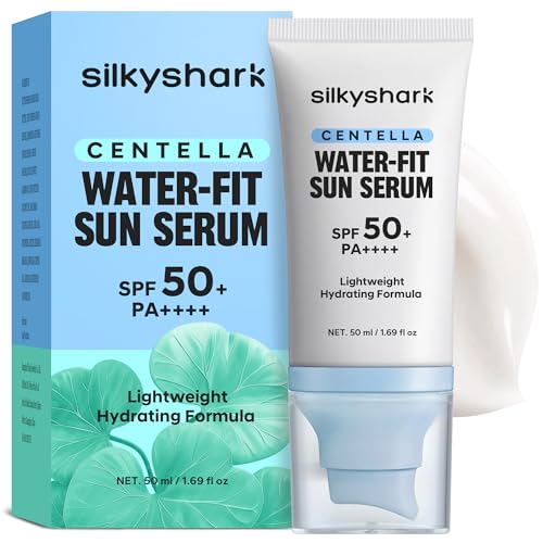 Top 5 Sunscreens for Sensitive Acne-Prone Skin 1 SilkyShark Centella Sunscreen SPF 50+ PA++++
