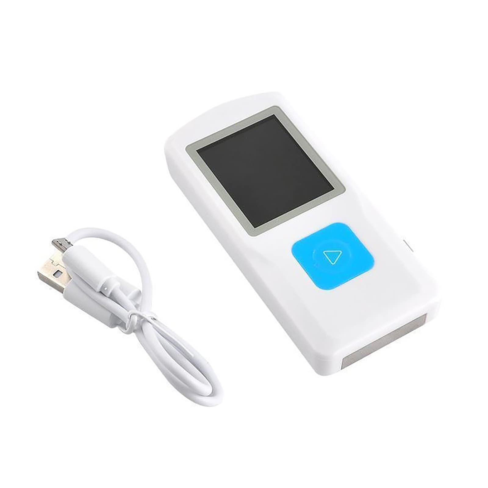 Monitor de ECG portátil, Monitor cardíaco móvil de corazón con Seguimiento de frecuencia cardíaca y Ritmo, detección de arritmia y PVC, para iPhone y Android, Mac y Windows