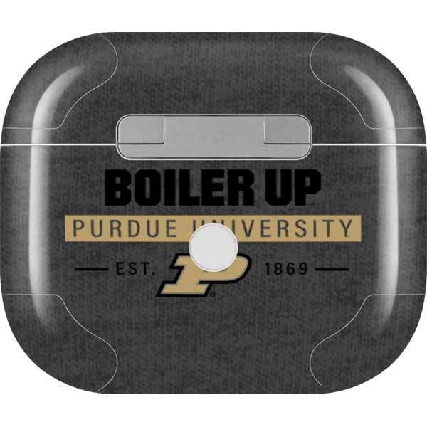 Skinit Decal Audio Skin Compatible with Apple AirPods (3rd Gen, 2021) - Officially Licensed Purdue University Boiler Up Design