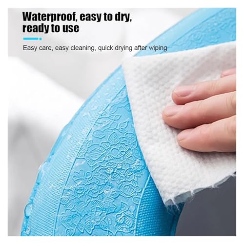Housse de siège de toilette lavable accessoire toilette imperméable mousse