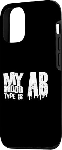 Miniatura 5 de iPhone 15 Pro Max My Blood Type is AB Rhesus Factor Blood Group Case