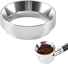 58mm Espresso Dosing Funnel,Magnetic Dosing Funnel 58mm Portafilter Funnel Hands-Free,Coffee Accessories Barista Aluminum Alloy Espresso Coffee Dosing Ring Machine Accessories for Barista, Home, Cafe