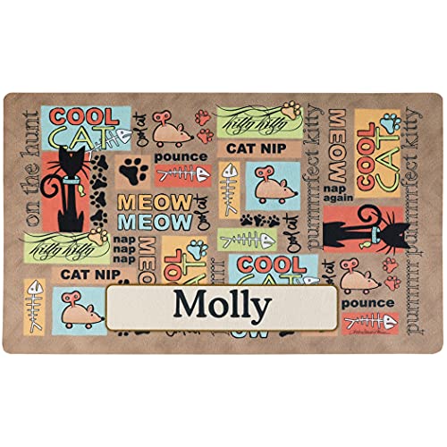 personalized cat placemats