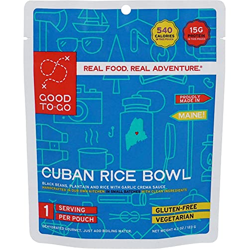 GOOD-TO-GO-Cuban-Rice-Bowl-Camping-Food-Backpacking-Food-Single-Serving-Just-Add-Water-Meals-Backpacking-Meals-Dehydrated-Meals-Taste-Better-Than-Freeze-Dried-Meals