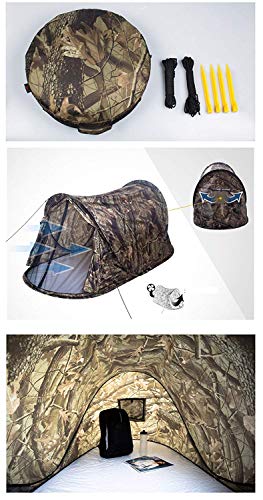 Carpa ultraligera para camping camuflada para 1-2 personas miniatura 3