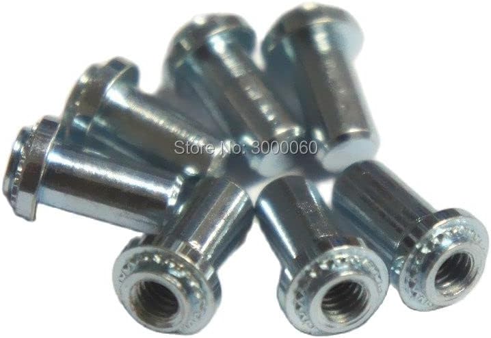 M3 M4 M5 M6 B Type Zinc Plated Carbon Steel Fasteners Round Blind Nuts 200pcs/lot - (Size: B-M4-1)