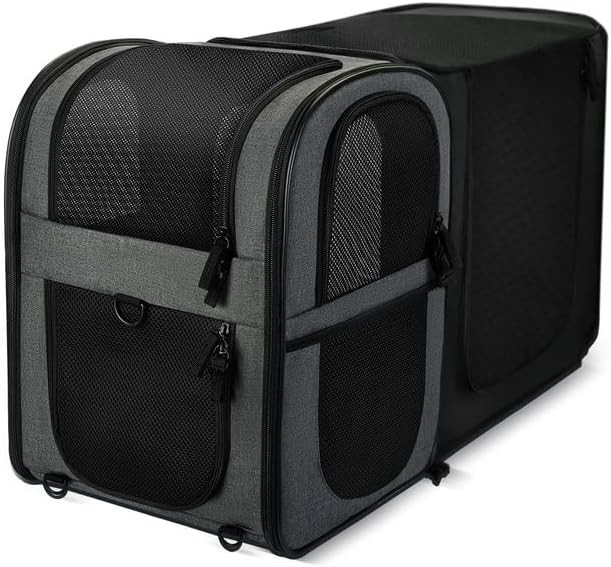 Mochila de Transporte para Gatos e Cães Pequenos apollo walker com Expansão Traseira — Modelo 81030