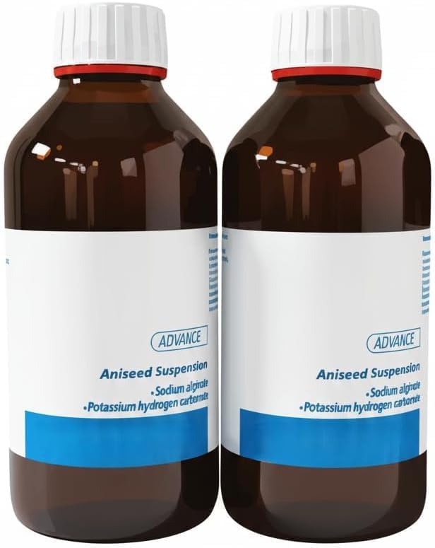 HealthAZ GAV Advance Anised Flavour 500ML - 2 Pack (2 Measuring Cups Free 30ml)