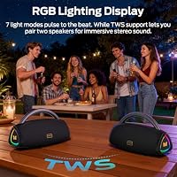 Monster Prism Pro Portable Bluetooth Speaker 60W TWS RGB Outdoor — image 5