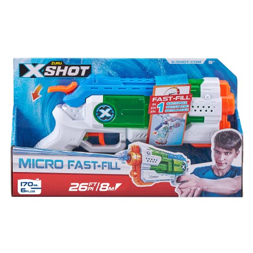 United Pacific Designs 56220: Zuru X-Shot Water Warfar Micro Fast Fill Water Blaster in Open Box