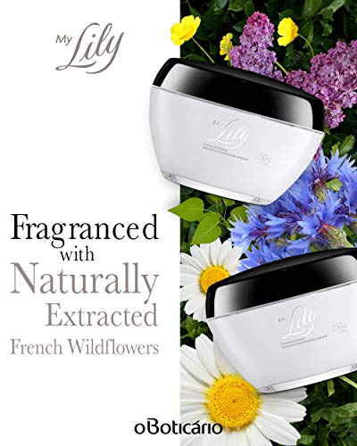 O Boticario O Boticário My Lily Satin Hydrating Body Cream | 24 Hour Fragranced Body Butter For Dry Skin, 8.8 Ounce #TOP2