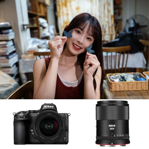 Image of Meike 23mm F1.4 AF Lens for Nikon Z Mount APS-C Camera, Wide Angle | Ultra Wide Angle, low-light capability, fast STM autofocus and sharp image quality for Nikon Z Mount Z30 Z50 Zfc