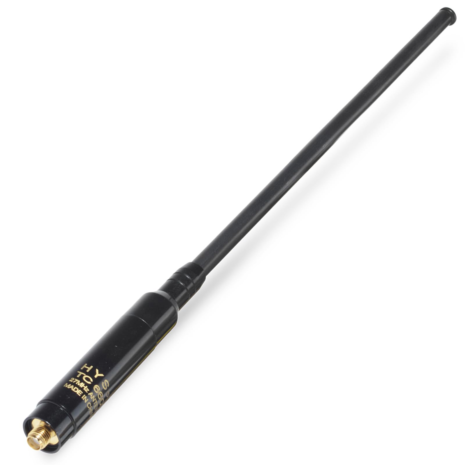 HYS Antenna radio 27Mhz CB, compatibile con Quansheng UV-K5 (8), K6, TK-11(5), TK-11(8) Radio portatile, SMA femmina, antenna telescopica (RH660)