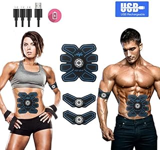 MOORAY SPORT Abs Stimulator Muscle Toner Rechargeable Muscle Trainer Ultimate Abs Stimulator