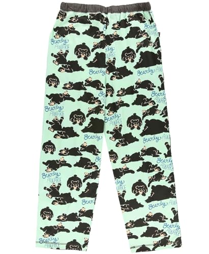 Lazy One Pajamas for Women, Cute Garden and Bear Pajama Pants and Top Separates4