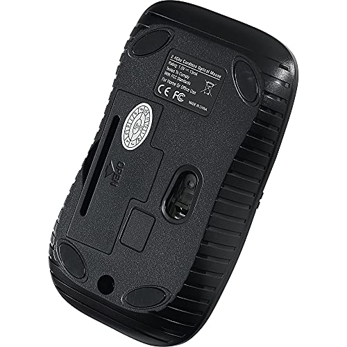 Image of Verbatim Commuter Wireless Optical Mouse, 2.4 GHz, 1200 DPI, Matte Purple