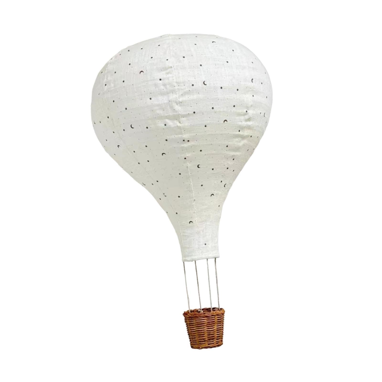 Farol Colgante con Forma de Globo Aerostático, Lámpara de Globo, Decoración Navideña.