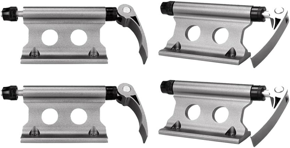 4X Bike Block Fork Mount, Quick Release Fork Mount Truck Front Fork Fixed Clip Luggage Rack for Truck/Trailer/Bikes ¨C Cycle Transport Storage with Universal Fit ¨C Small Front