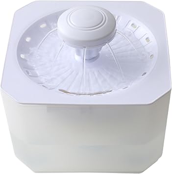 Dog Water Fountain | 2500ml Automatic Quiet Large Capacity Pet Supplies | Automatic Water Dispenser - for Puppy Animal Travel Crate House Outside Feeding Tipping Night Hot Day Offices Indoor Home