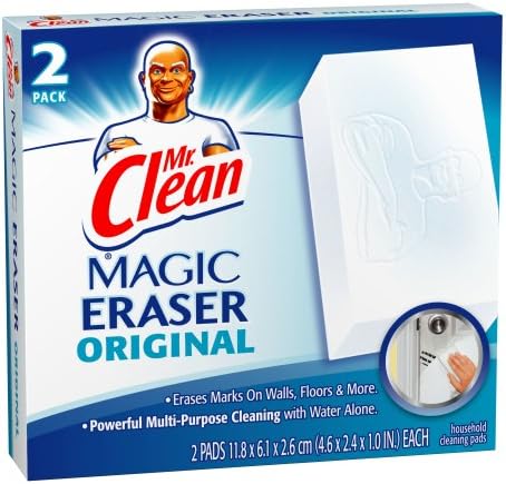 Mr Clean Erase and Renew Magic Eraser, Original, 2 Count (Pack of 3)